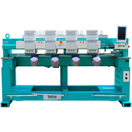 Máquina Bordadora Feiya 4 Cabezales para Producción Industrial