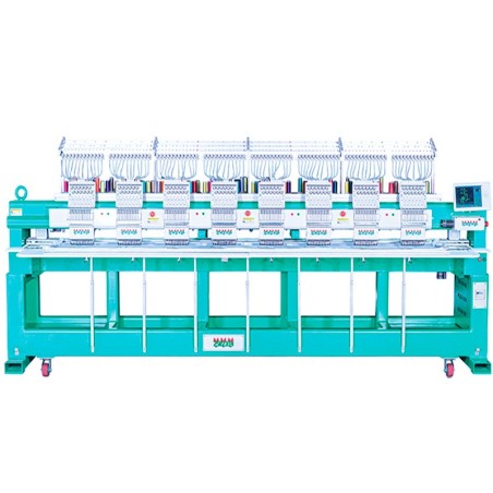 Bordadora Plana Feiya 8 Cabezales 12 Agujas – Bordado Industrial