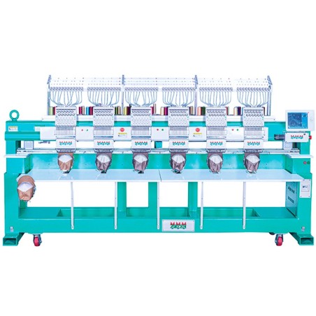 Bordadora Feiya 6 Cabezales 12 Agujas – Producción Industrial