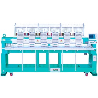 Bordadora Plana Feiya 6 Cabezas 12 Agujas – Industria Textil