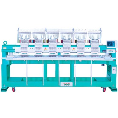 Bordadora Plana Feiya 6 Cabezas 12 Agujas – Industria Textil