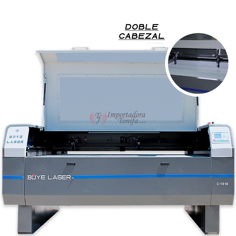 Máquina Láser C-1810/2-Cabezales-100 W