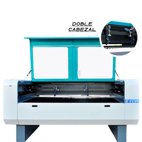 Máquina Láser 140x100 cm de Dos Cabezales | Boye para Corte y Grabado