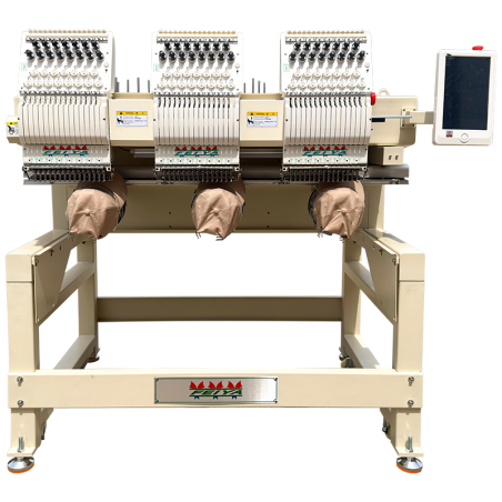 Máquina Bordadora Feiya 3 Cabezales para Producción Textil
