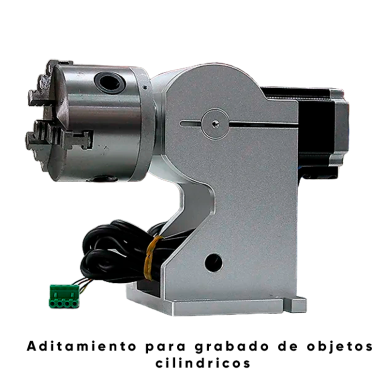 Máquina Láser Fibra 20x20 cm 30W | Grabados Metálicos y Cilíndricos