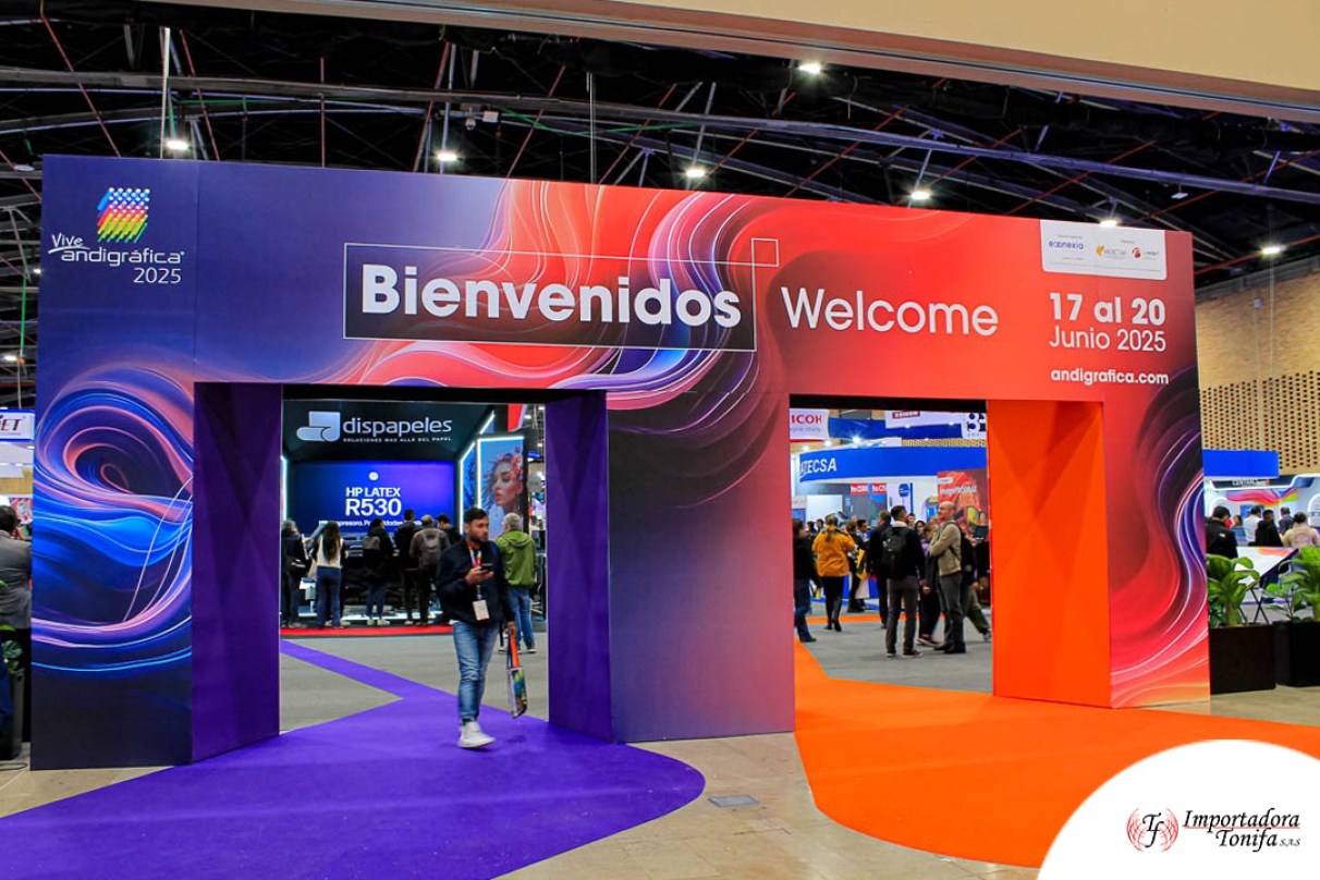 Importadora Tonifa en Andigráfica 2025: tecnología que cautivó a cientos de visitantes